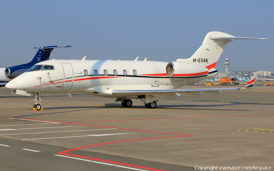 (Private) Bombardier BD-100-1A10 Challenger 300 (M-EVAN) | Photo 428957