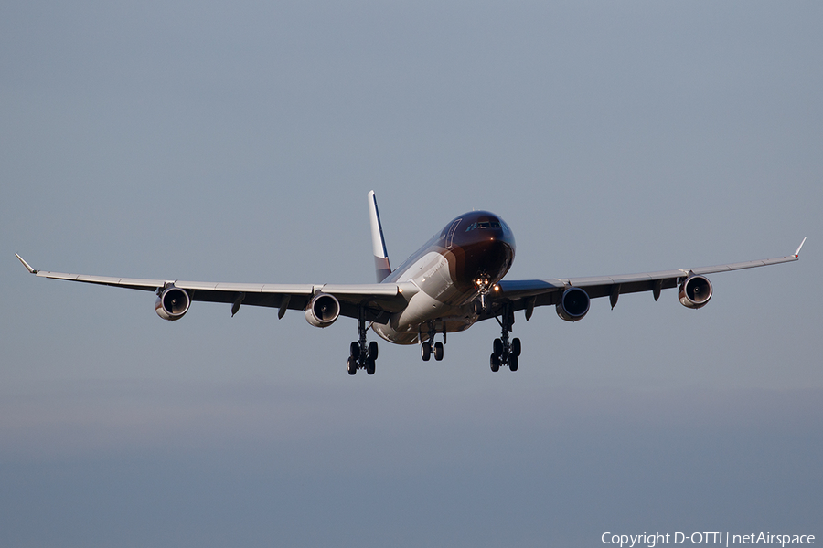 Klaret Aviation Airbus A340-313X (M-IABU) | Photo 411113