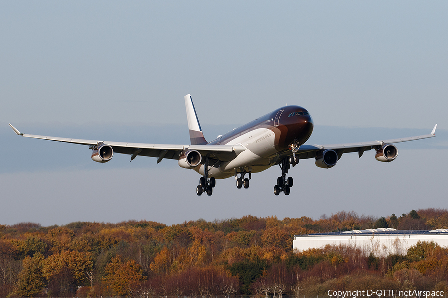 Klaret Aviation Airbus A340-313X (M-IABU) | Photo 411114