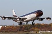 Klaret Aviation Airbus A340-313X (M-IABU) at  Hamburg - Fuhlsbuettel (Helmut Schmidt), Germany