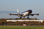 Klaret Aviation Airbus A340-313X (M-IABU) at  Hamburg - Fuhlsbuettel (Helmut Schmidt), Germany