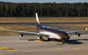 Klaret Aviation Airbus A340-313X (M-IABU) at  Nuremberg, Germany