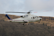 (Private) Sikorsky S-76C++ (M-JCBC) at  Cheltenham Race Course, United Kingdom