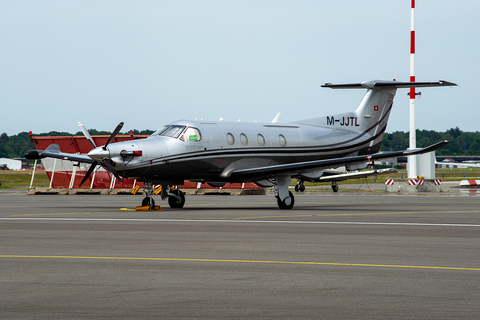 (Private) Pilatus PC-12/47E (M-JJTL) at  Hamburg - Fuhlsbuettel (Helmut Schmidt), Germany