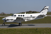 (Private) Beech C90B King Air (M-ONTI) at  Guernsey, Guernsey
