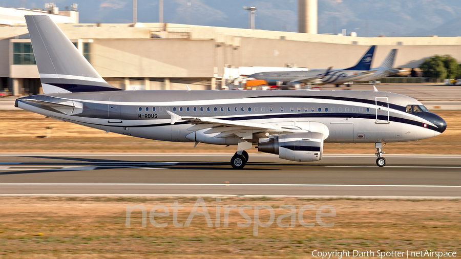 Global Jet Luxembourg Airbus A319-115 CJ (M-RBUS) | Photo 375293