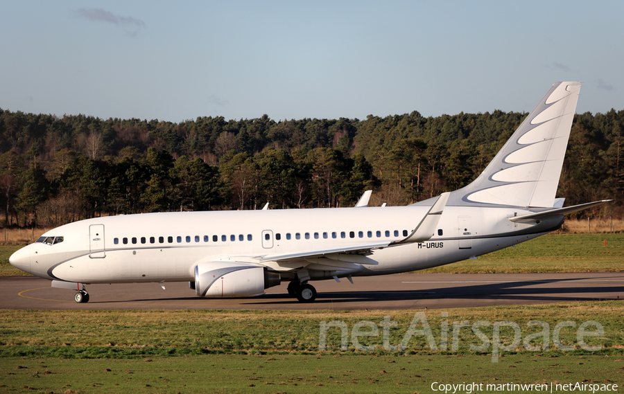 (Private) Boeing 737-7GC(BBJ) (M-URUS) | Photo 225463