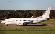 (Private) Boeing 737-7GC(BBJ) (M-URUS) at  Farnborough, United Kingdom