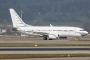 (Private) Boeing 737-7GC(BBJ) (M-URUS) at  Zurich - Kloten, Switzerland