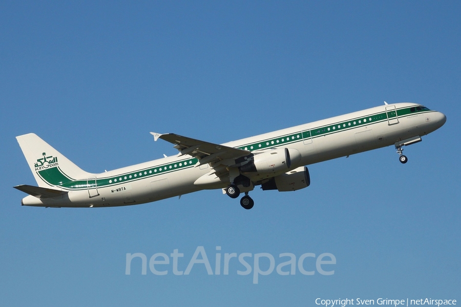 Kingdom Holding Airbus A321-211 (M-WBTA) | Photo 11404