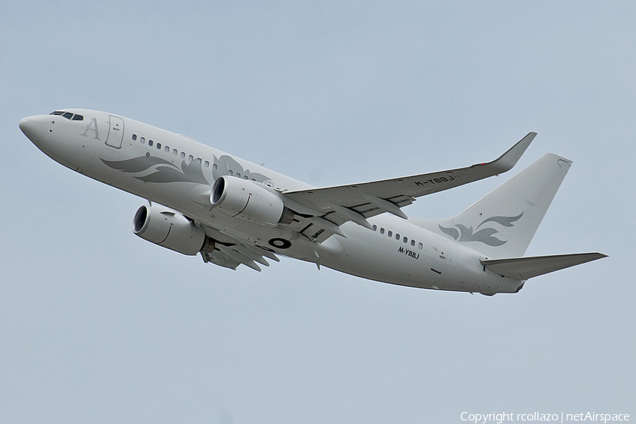 Global Jet Austria Boeing 737-7HE(BBJ) (M-YBBJ) | Photo 118000