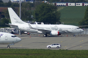 Global Jet Austria Boeing 737-7HE(BBJ) (M-YBBJ) at  Zurich - Kloten, Switzerland