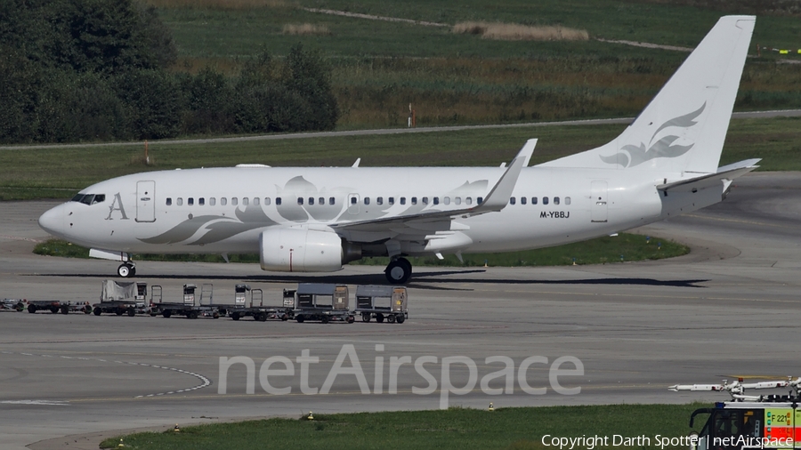 Global Jet Austria Boeing 737-7HE(BBJ) (M-YBBJ) | Photo 231808