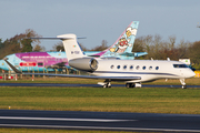 (Private) Gulfstream G650 (M-YSIX) at  Dublin, Ireland