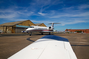 (Private) Gulfstream G-IV SP (M-YWAY) at  Blackpool, United Kingdom