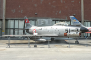 Italian Air Force (Aeronautica Militare Italiana) North American F-86K Sabre (MM55-4812) at  Bergamo - Orio al Serio, Italy