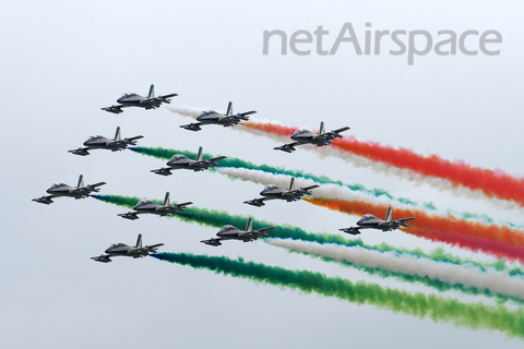 Italian Air Force (Aeronautica Militare Italiana) Aermacchi MB-339A/PAN (MM55055) at  Oshkosh - Wittman Regional, United States