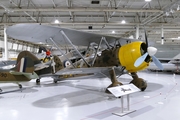 Italian Air Force (Aeronautica Militare Italiana) Fiat CR.42 Falco (MM5701) at  Hendon Museum, United Kingdom