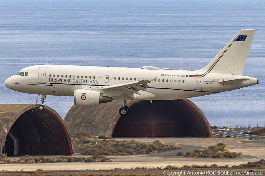 Italian Air Force (Aeronautica Militare Italiana) Airbus A319-115X CJ (MM62243) | Photo 641986