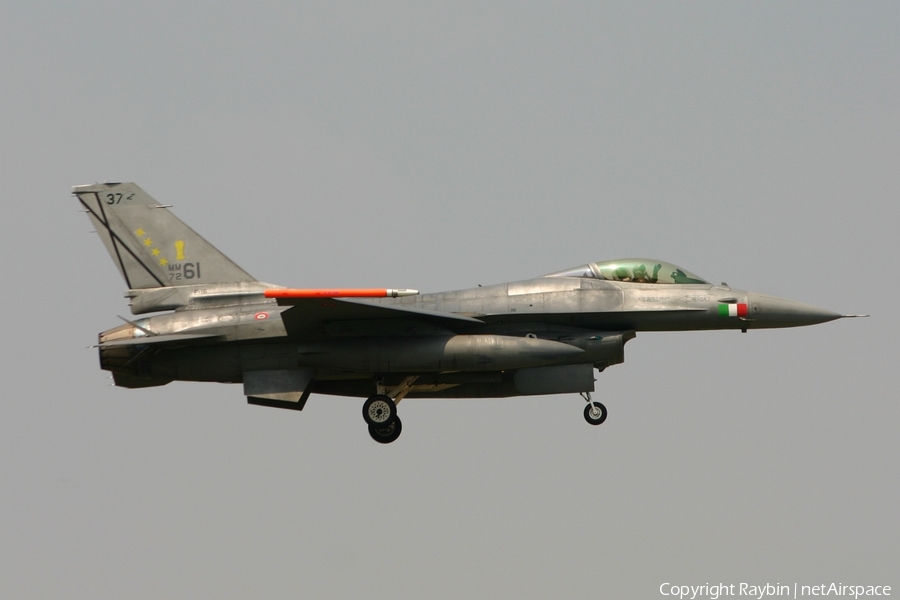 Italian Air Force (Aeronautica Militare Italiana) General Dynamics F-16A ADF Fighting Falcon (MM7261) | Photo 554351