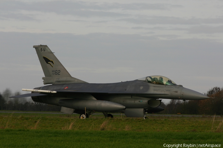 Italian Air Force (Aeronautica Militare Italiana) General Dynamics F-16A ADF Fighting Falcon (MM7262) | Photo 554352