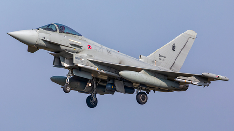 Italian Air Force (Aeronautica Militare Italiana) Eurofighter F-2000A Typhoon (MM7351) at  Malbork, Poland