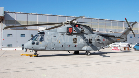 Italian Navy (Marina Militare Italiana) AgustaWestland EH-101 Merlin Model 112ASuW/E (MM81489) at  Luqa - Malta International, Malta
