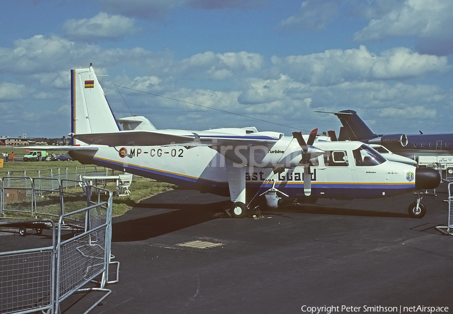 Mauritian Coast Guard Britten-Norman BN-2T Turbine Islander (MP-CG-02) | Photo 216951