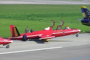 Belgian Air Force Fouga CM-170R Magister (MT-13) at  Payerne Air Base, Switzerland