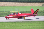 Belgian Air Force Fouga CM-170R Magister (MT-13) at  Payerne Air Base, Switzerland