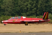 Belgian Air Force Fouga CM-170 Magister (MT-40) at  Kleine Brogel AFB, Belgium