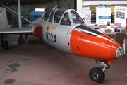 Belgian Air Force Fouga CM-170 Magister (MT-24) at  Brussels Air Museum, Belgium