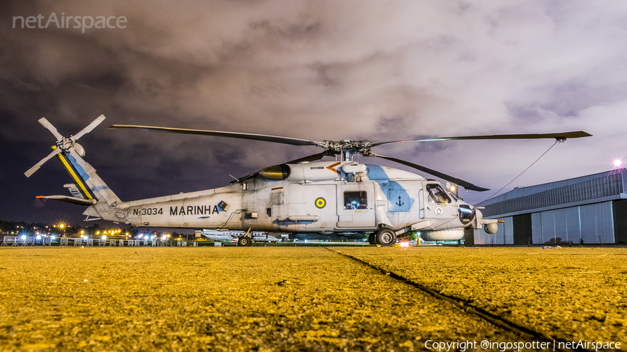 Brazilian Navy (Marinha Do Brasil) Sikorsky S-70B Seahawk (N-3034) | Photo 344452