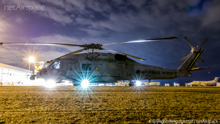 Brazilian Navy (Marinha Do Brasil) Sikorsky S-70B Seahawk (N-3034) | Photo 344453