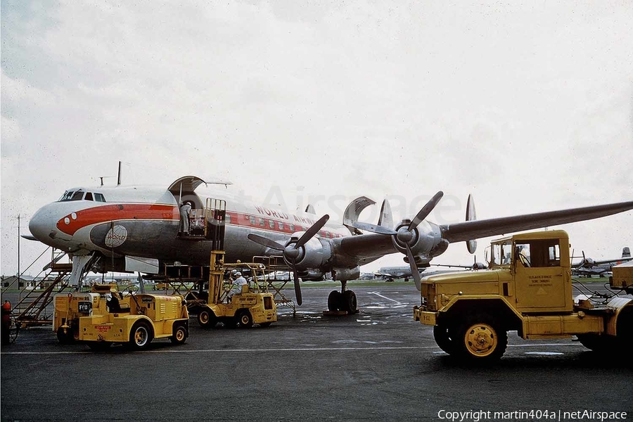 World Airways Lockheed L-1049H Super Constellation (N*****) | Photo 27864