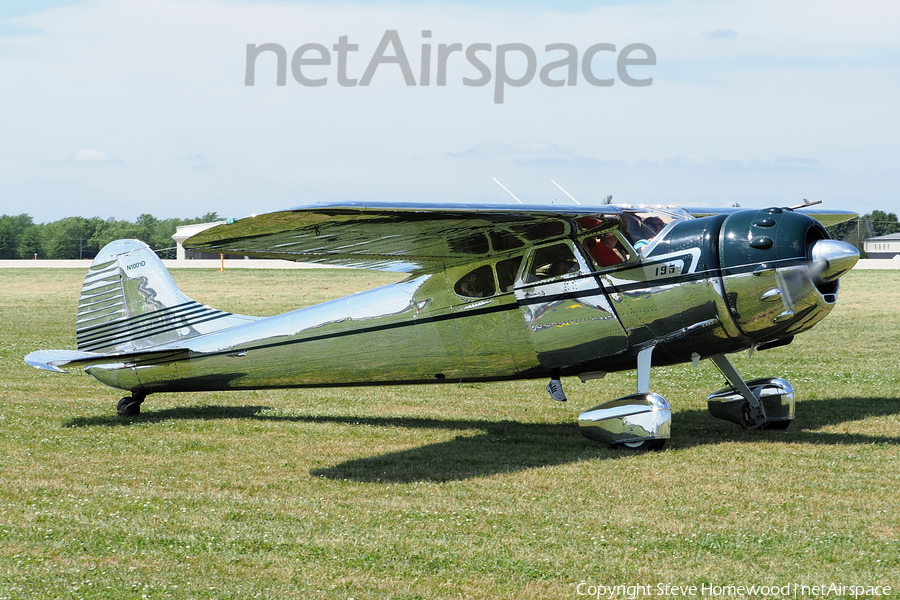 (Private) Cessna 195A (N1001D) | Photo 392735