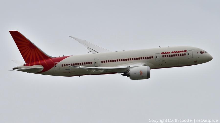 Air India Boeing 787-8 Dreamliner (N1008S) | Photo 211739