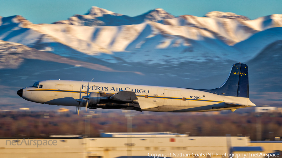 Everts Air Cargo Douglas DC-6A (N100CE) | Photo 234551