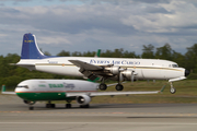 Everts Air Cargo Douglas DC-6A (N100CE) at  Anchorage - Ted Stevens International, United States