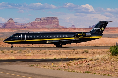 EPCVIP Air Bombardier CL-600-2B19 Challenger 850 (N100VE) at  Page - Municapal, United States