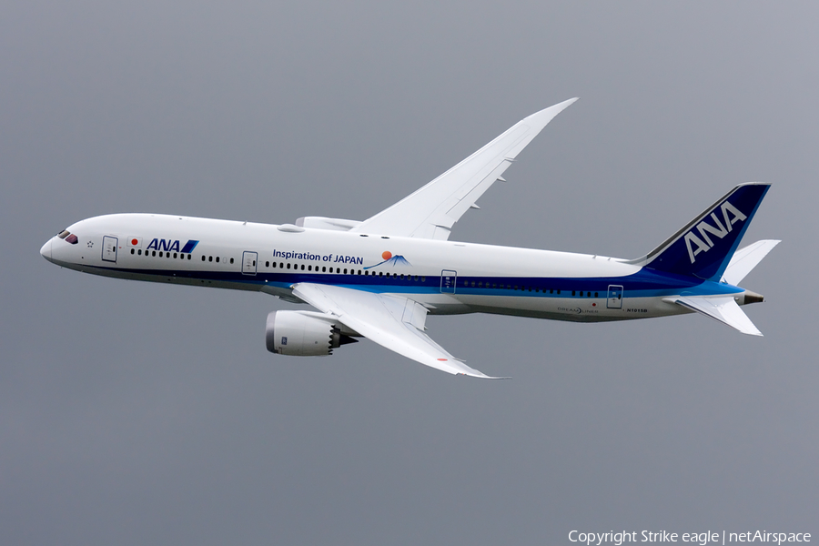 All Nippon Airways - ANA Boeing 787-9 Dreamliner (N1015B) | Photo 118517