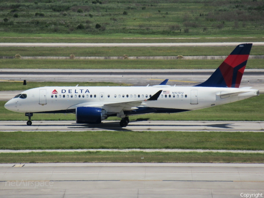 Delta Air Lines Airbus A220-100 (N101DU) | Photo 347441
