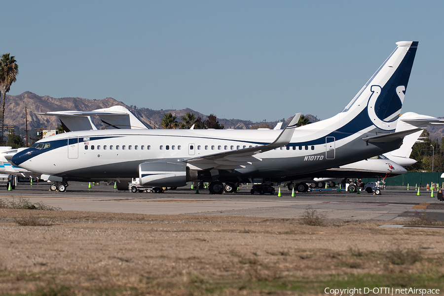 Indianapolis Colts Boeing 737-72U(BBJ) (N101TD) | Photo 541207