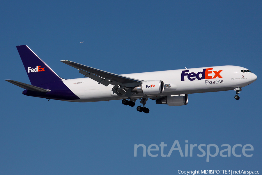 FedEx Boeing 767-3S2F(ER) (N102FE) | Photo 64424