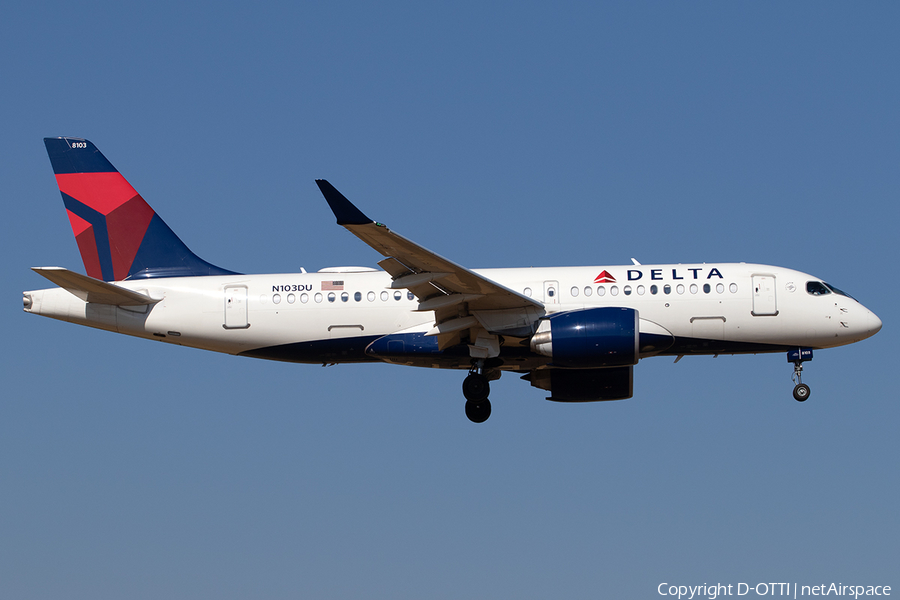Delta Air Lines Airbus A220-100 (N103DU) | Photo 522520