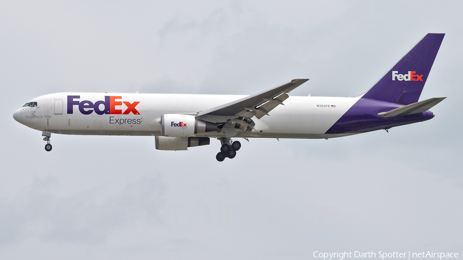 FedEx Boeing 767-3S2F(ER) (N103FE) | Photo 308985