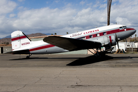 Flabob Express Douglas C-47A Skytrain (N103NA) at  Riverside-Rubidoux Flabob, United States