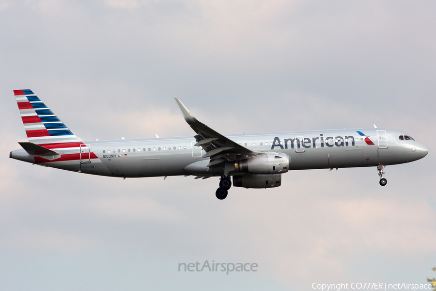 American Airlines Airbus A321-231 (N103NN) | Photo 57448