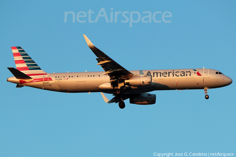 American Airlines Airbus A321-231 (N103NN) | Photo 78910