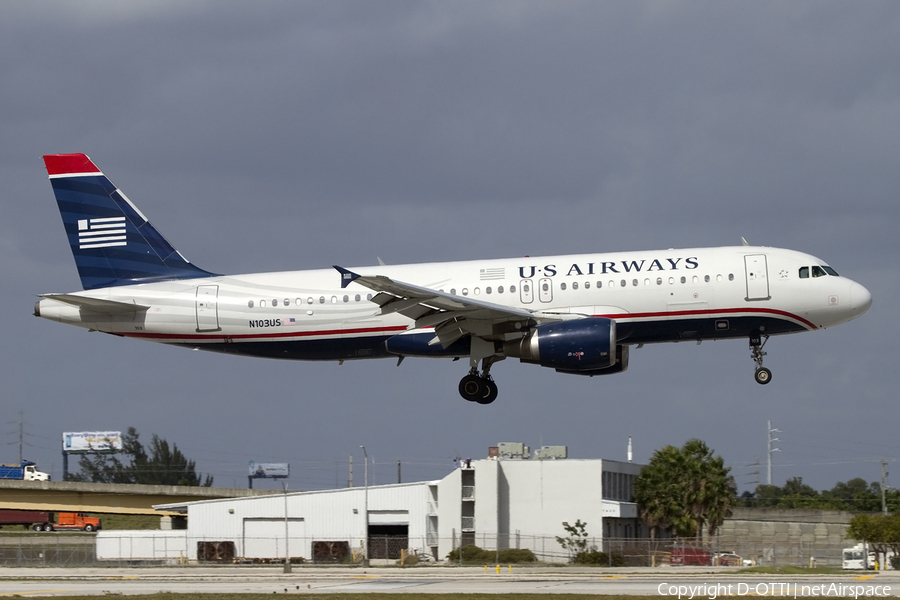 US Airways Airbus A320-214 (N103US) | Photo 422610